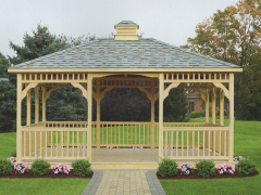 Rectangle gazebos