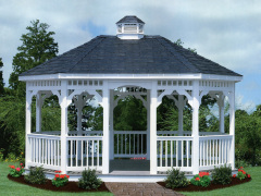 Oval gazebos