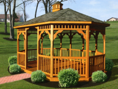 Oval gazebos