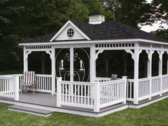 Rectangle gazebos